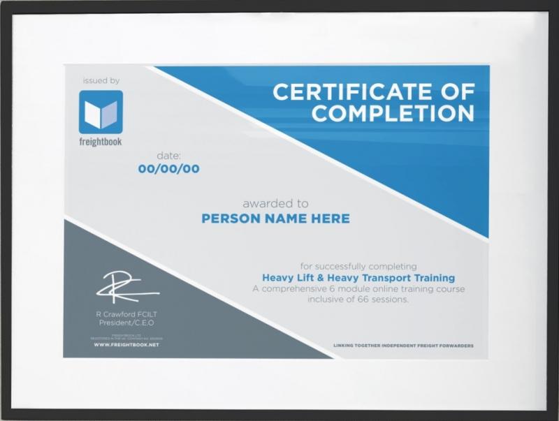 Heavy Transport Online Training Course